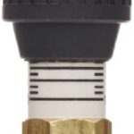 Control Devices – CR25-100 -CR25 CR Series Brass Pressure Relief Valve, 0-100 psi Adjustable Pressure Range, 1/4″ Male NPT