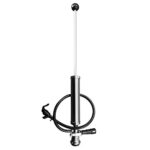 PERA Beer Keg Party Pump 8 inch Keg Beer tap Pump Chrome-Plated D Coupler system Draft Beer Picnic Tap with Black Picnic Tap and Beer hose for Homebrew