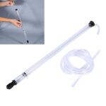 Aramox Auto Siphon, 1.3m Long Plastic Siphon, Beer Bucket Homebrew Siphon with Tubing, for Beer Wine Bucket Home Brewing