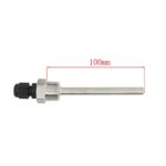 1/2 inch thermowell Stainless Steel 304 with Plastic Cap for Beer fermenter ds18b20 pt100 Homebrew Boiler 30 50 100 150 200 300 400 500mm (100mm)