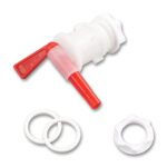 Plastic Bottling Bucket keg Spigot tap faucet for Homebrew Wine Making Beer By MUGLIO 3 PACK