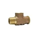 Plumb eeze Brass Pressure Relief Valve set @ 100 PSI for water well pressure tank, 3/4″