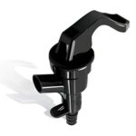 Draft Beer Dispensing Picnic Tap – LUCKEG Brand Homebrew Plastic Faucet with 3/16″ Barb,2 free Worm Clamp (Pack of 2)