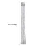 1/2in NPT Stainless Steel Home Beer Brewing Filter Screen Mesh Filter for Homebrew Beer Kettle Mash Tun (2#)