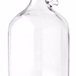 FastRack 1 gal Jug W/Twin bubble Airlock, Polyseal Lid, #6.5 Drilled Stopper
