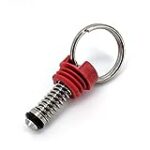 Red 35 psi PRV PRESSURE RELIEF VALVE for Corny Keg Lids with Release at 35 psi
