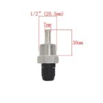1/2 inch ds18b20 Temperature Sensor Probe with thermowell Stainless Steel 304 for Beer fermenter Homebrew Boiler 30mm 50mm 100mm 150mm 200mm 400mm 500mm (30mm)