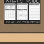 Homebrew Diary: Beer Brewing Log Book and Recipe Notebook