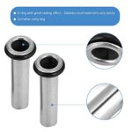 Gas Dip Tube, 2pcs Stainless Steel Beer Keg Dip Tube With ORing To Prevent Keg-Tube Leakage Non-Correst Replacement Gas Dip Tube Homebrew Kegs