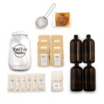 Brew Your Bucha Kombucha Homebrew 1 Gallon Starter Kit with premium SCOBY culture (1 Gallon Supreme)