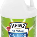 Heinz All Natural Multi-Purpose Vinegar 6% Acidity 1 Gallon Bottle with By The Cup Swivel Spoons
