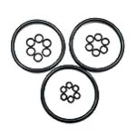 3 Gasket Sets Brew Keg O-Rings for Kegco Replace Cornelius Keg,Soda Keg