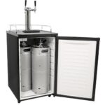 EdgeStar KC2000SSTWIN Full Size Stainless Steel Dual Tap Kegerator & Draft Beer Dispenser – Stainless Steel