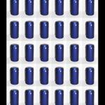 LARGE SHRINK CAPS 100 COBALT BLUE PVC Heat Shrink Capsules for Larger Mouth Vinegar Oil and Wine Bottles