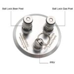 3″Tri Clamp Fermenters ball lock post Convert Lid with Gas Post Beer Post PRV,Fermentasaurus Pressure,Homebrew Kegging fermentation Equipment