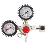 YaeBrew Dual Gauge CO2 Regulator for Draft Beer Homebrew Kegerator CGA320