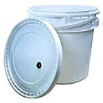 FastTrack Fermentation Bucket ,Home Brewing Wine Fermenter ,2 Gallon Fermenting Bucket with Lid, 100% Food Grade-BPA Free Fermenting Bucket for your Beer, Wine or any other Fermented Beverage