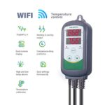 Inkbird WiFi ITC-308 Digital Temperature Controller Thermostat Remote Monitoring Controlling Home Brewing Fermentation Breeding Incubation Greenhouse