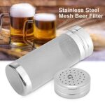 Beer Dry Hopper Filter, 300 Micron Stainless Steel Mesh Hop Spider Homebrew Hop Filter Beer Brewing Tea Kettle Brew Filter Strainer Bar Accessories Dry Hopper Brewing Filter