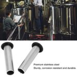 TOPINCN 2Pcs Dip Tube Stainless Steel Dip Tube Gas in with ORing for Cornelius Corny Keg Homebrew Draft Beer Brew Accessories