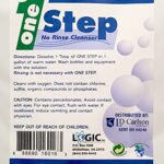 FastRack CentralBrewShop One Step 8 oz – No Rinse Cleaner/Sanitizer for Homebrewing Beer and Wine Making, white, 1Step-8oz-NR