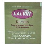 10x Lalvin ICV K1 V1116 Yeast White Wine 5g Sachet Homebrew Wine Making 4.5L-23L