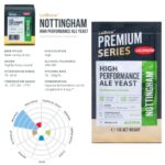 LalBrew Nottingham Brewing Yeast (5 Pack) – English Ale Yeast – Make Beer At Home – 11 g Sachets – Saccharomyces cerevisiae – Sold by CAPYBARA Distributors Inc.