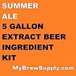 Summer Ale Homebrew 5 Gallon Beer Extract Ingredient Kit By My Brew Supply