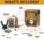 Craft a Brew – Deluxe Beer Brewing Kit – Hefeweizen – For Home Brewing – Beer Making Supplies – Includes Beer Brewing Kit, Recipe Kit, Capper, and Caps – 1 Gallon