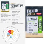 LalBrew Verdant IPA Brewing Yeast (1 Pack) – IPA Ale Yeast – Make Beer At Home – 11 g Sachets – Saccharomyces cerevisiae – Sold by CAPYBARA Distributors Inc.