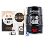 Braufässchen Lager- Home Brew Beer Kit – Starter Kit with Complete Ingredients with 1.3 Gallons Keg – Ready in 7 Days – Gift for Men – Father’s Day – Beer Gifts – Oktoberfest Style