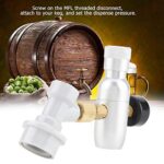 16g Regulator CO2 Charger Kit Gas Disconnect Stainless Steel Beer Kegerator Home Draft Beer Bottle Homebrew Accessories(0-150PSI)
