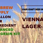Vienna Lager Ale Advanced Homebrew ALL GRAIN 5 Gallon Beer Ingredient Recipe Kit by My Brew Supply