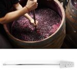 Beer Stirrer Homebrew 304 Wine Paddle Mixer Equipment Degasser Stainless Steel with Agitator Stirrer Stir Mixing for Alcohol Stirring Tool Drink Stirrer