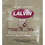 5x Lalvin D47 Yeast White and Blush Wines 5g Homebrew Wine Making 4.5L-23L