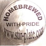 Stir-Plate HN-TDQZ-0GFG Universal Kegco Type O-Ring Ten Gasket Sets for Cornelius Home Brew Keg and Homebrewed With Pride keg sticker