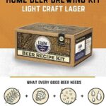 Craft a Brew – Beer Recipe Kit – Light Lager – Home Brewing Ingredient Refill – Beer Making Supplies – Includes Hops, Yeast, Malts, Extracts – 5 Gallons